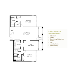 Grand Plus Floorplan - Paradise Valley Estates