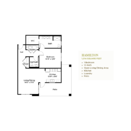 Hamilton Floorplan - Paradise Valley Estates