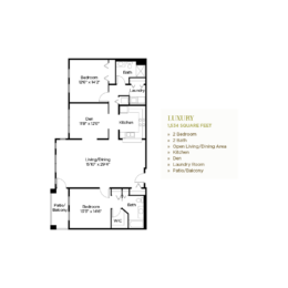 Luxury Floorplan - Paradise Valley Estates