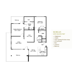 Morgan Floorplan - Paradise Valley Estates