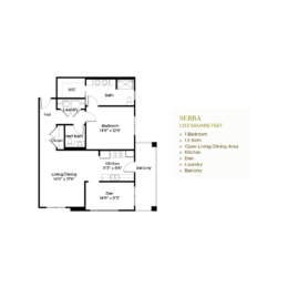 Serra Floorplan - Paradise Valley Estates